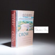 Signed first edition of Jayber Crow by Wendell Berry, along with the uncorrected proof copy.
