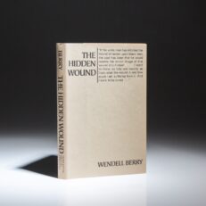 First edition, first printing of The Hidden Wound by Wendell Berry.