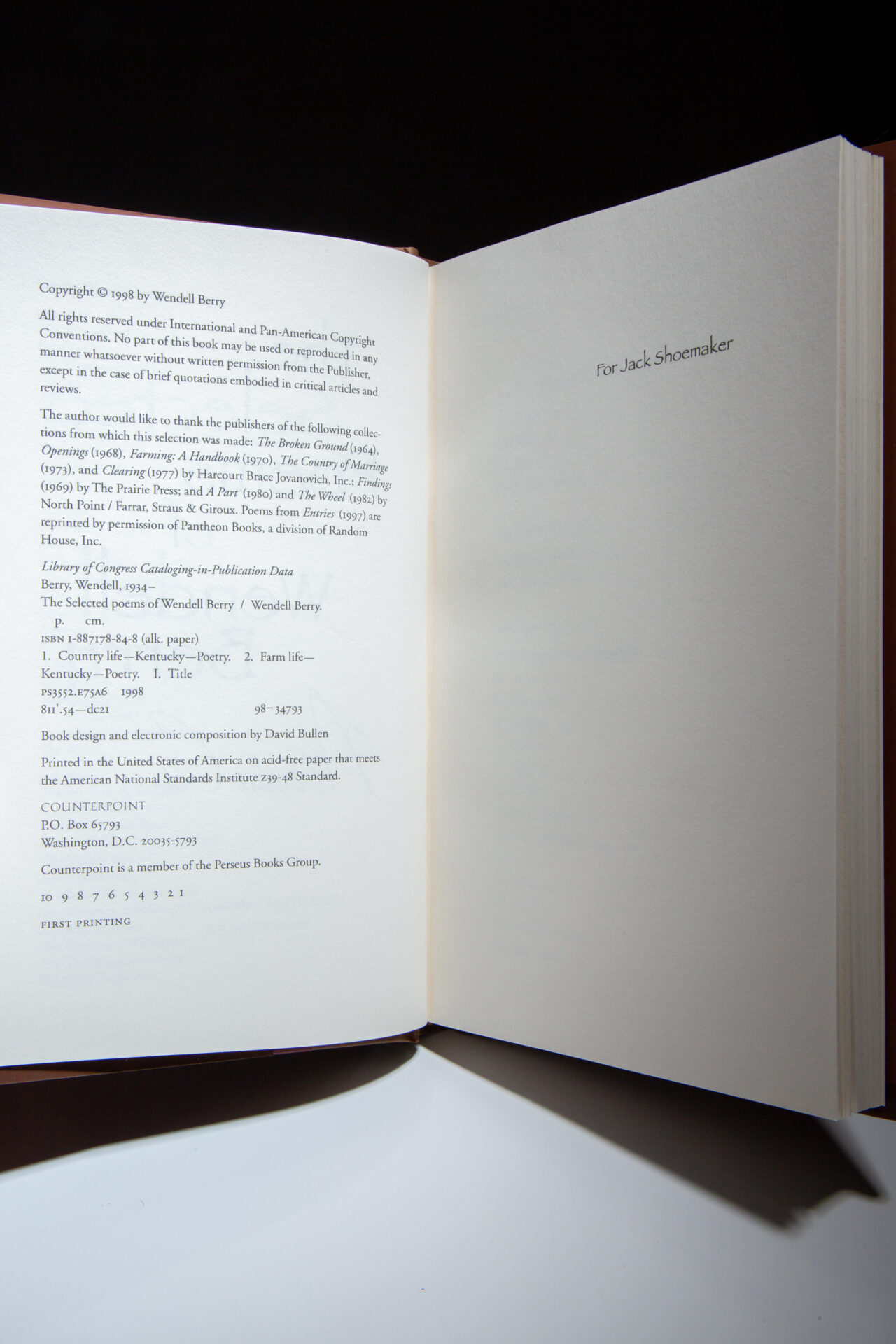 The Selected Poems of Wendell Berry - Image 3