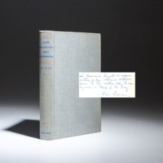 The first edition of Ships Machinery And Mossbacks: The Autobiography Of A Naval Engineer, inscribed by Vice Admiral Harold G. Bowen, USN, to Rear Admiral Wilson Durward Leggett, Jr.