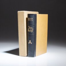 The Wedding Edition of Mein Kampf by Adolf Hitler, printed in 1943, the first to abolish the use of old-style Fraktur script.
