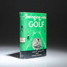 The first edition of Swinging Into Golf by Ernest Jones and Innis Brown, published in 1937.