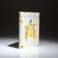 The first edition of Human Acts by Han Kang.