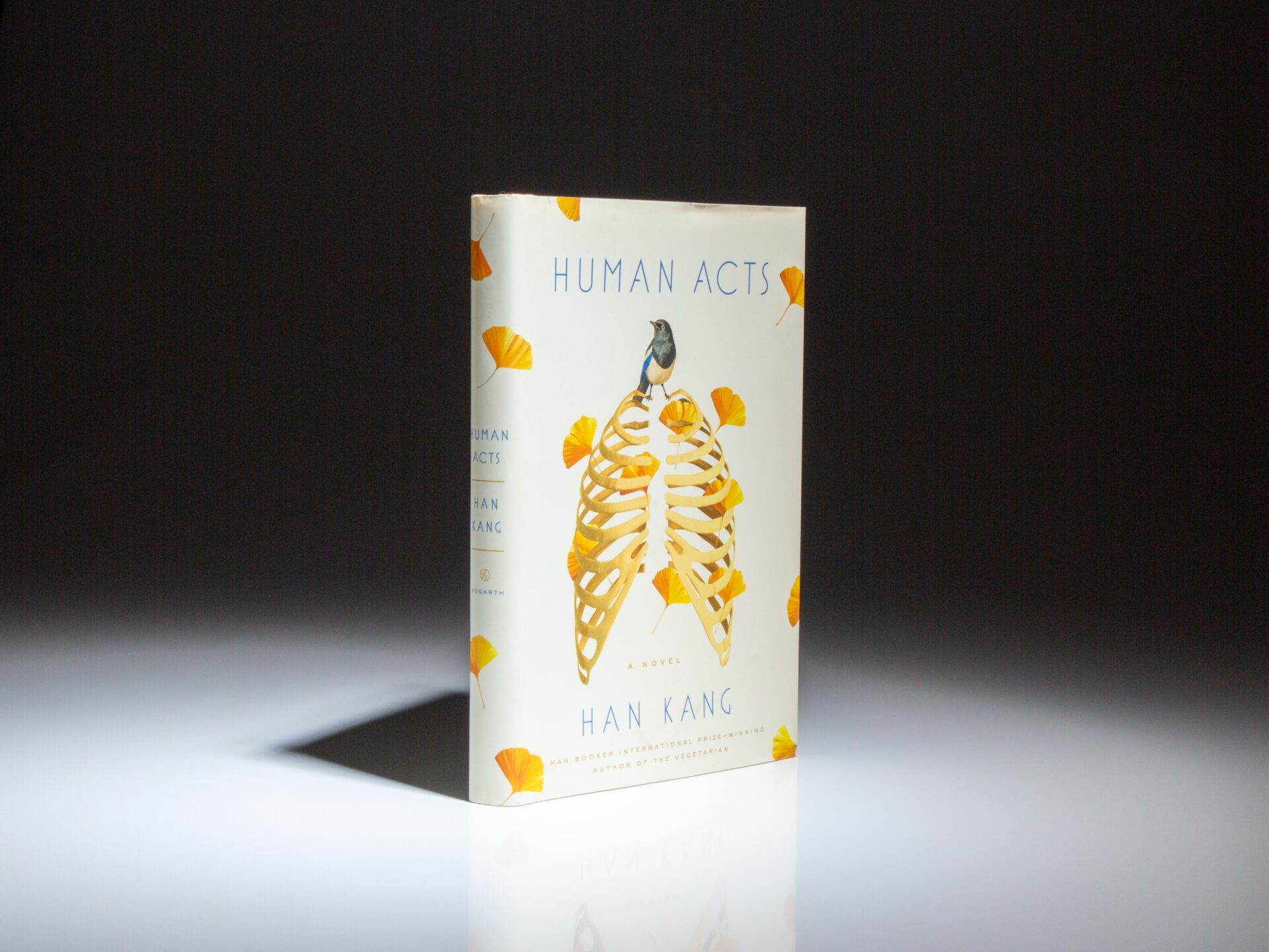 The first edition of Human Acts by Han Kang.