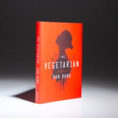 The first edition of The Vegetarian by Han Kang, her breakthrough novel.