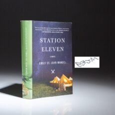 Signed first American edition of Station Eleven by Emily St. John Mandel, with an ALS from Mandel, thanking the recipient for his letter.