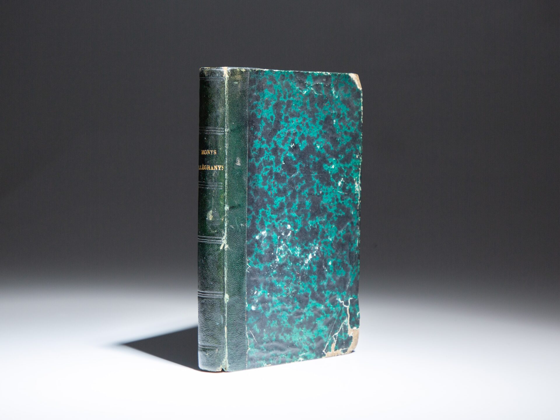 The first edition of Francois Andre Michaux's early exploration of the Allegheny Mountains, titled Voyage à l'ouest des monts Alléghanys, published in Paris in 1804.