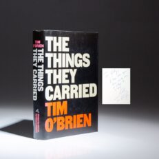 Signed first edition, first printing of The Things They Carried by Tim O'Brien.