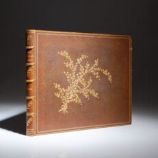 Prehistoric Peeps From "Punch" by Edward Tennyson Reed, in a luxurious hand-tooled, exhibition binding by Zaehnsdorf.