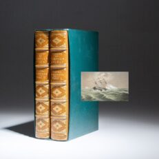 First American edition of Memoirs of Service Afloat, during the War Between the States by Admiral Raphael Semmes, finely bound, extra illustrated.