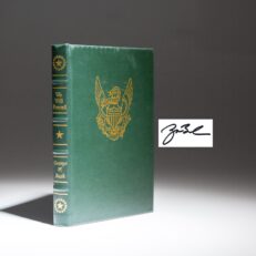 The Special Edition of We Will Prevail: President George W. Bush on War, Terrorism, and Freedom, signed by President Bush.