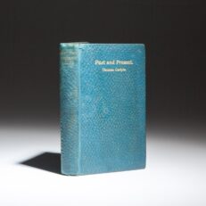 Past and Present by Thomas Carlyle, from the library of Martha Truman, the mother of President Harry S. Truman.