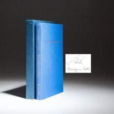 Signed limited edition of Everything To Gain by Jimmy and Rosalynn Carter.