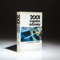 The first edition, first printing of 2001 A Space Odyssey by Arthur C. Clarke, in the publisher's first state dust jacket.