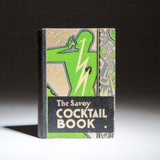 First edition of The Savoy Cocktail Book, known as the Bartender's Bible, by Harry Craddock.