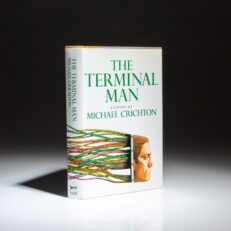 First edition of The Terminal Man by Michael Crichton in the first issue dust jacket.