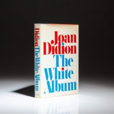 First edition, first printing of The White Album by Joan Didion, in the publisher's first state dust jacket.