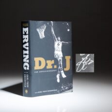 Signed first edition of Dr. J.: The Autobiography by Julius Erving with Karl Taro Greenfeld.