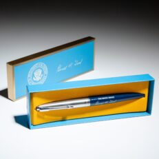 White House Bill Signing Pen, from the Voting Rights Act Amendments of 1975, from the estate of Kentucky Rep. Romano L. Mazzoli.