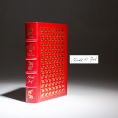 Signed deluxe edition of A Time To Heal by President Gerald R. Ford.