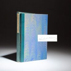 The signed limited edition of A Remedy for Disappearing Game Fishes by President Herbert Hoover.