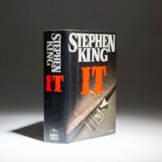 First edition, first printing of IT by Stephen King, in the publisher's first state dust jacket.