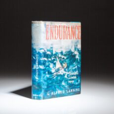 The first edition, first printing of Endurance: Shackleton's Incredible Voyage by Alfred Lansing, in the publisher's first state dust jacket.