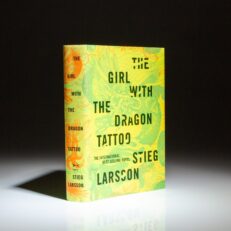 First American edition of The Girl with the Dragon Tattoo by Stieg Larsson, with translations by Reg Keeland.