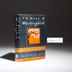 Signed copy of Harper Lee's To Kill A Mockingbird, the first printing of the Thirty-Fifth Anniversary Edition.