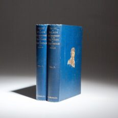 First edition of The Life of Nelson by Captain A.T. Mahan, published in 1897.