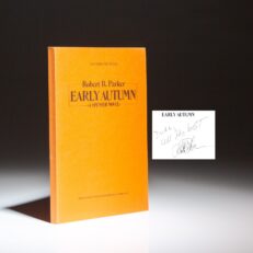 Signed uncorrected proof copy of Early Autumn: A Spenser Novel by Robert B. Parker.