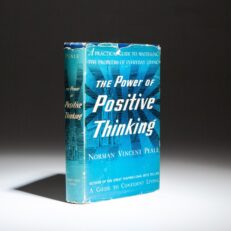 The first edition of The Power of Positive Thinking by Norman Vincent Peale.