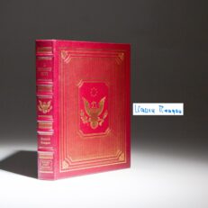 The deluxe limited edition of A Shining City: The Legacy of Ronald Reagan, signed by First Lady Nancy Reagan.