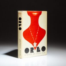 First edition of Oreo: A Novel by Fran Ross, an "overlooked classic comedy about race."