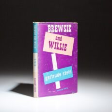 First edition of Brewsie and Willie by Gertrude Stein.