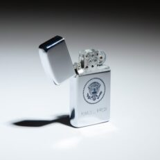 The John F. Kennedy 1963 European Trip Presentation Zippo Lighter.