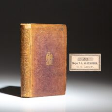 The first edition of The Battle of Buena Vista, With The Operations Of The "Army of Occupation" For One Month by James Henry Carleton, from the library of Colonel T.L. Alexander, who fought in the Mexican Wars.