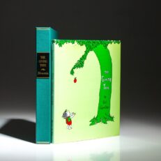 The first edition, first printing of The Giving Tree by Shel Silverstein, in the first state dust jacket.