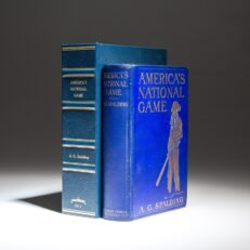 First edition of America's National Game by Albert G. Spalding.