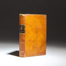 The first American edition of The Effects of the Principal Arts, Trades, and Professions, on Healthy Living, by Charles Turner Thackrah. The first English-language treatise on occupational medicine.