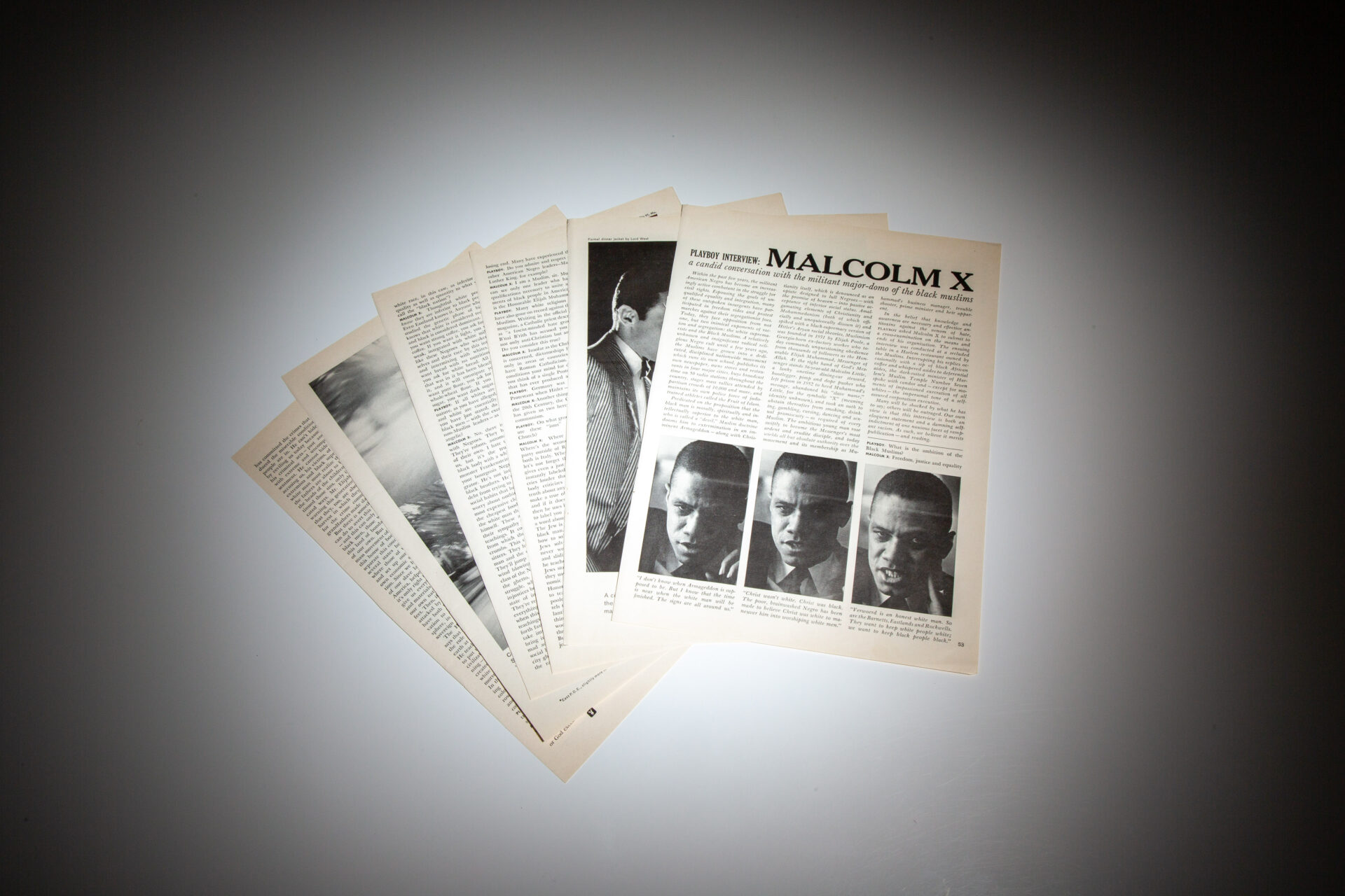 Signed Playboy Interview Typescript - Image 5