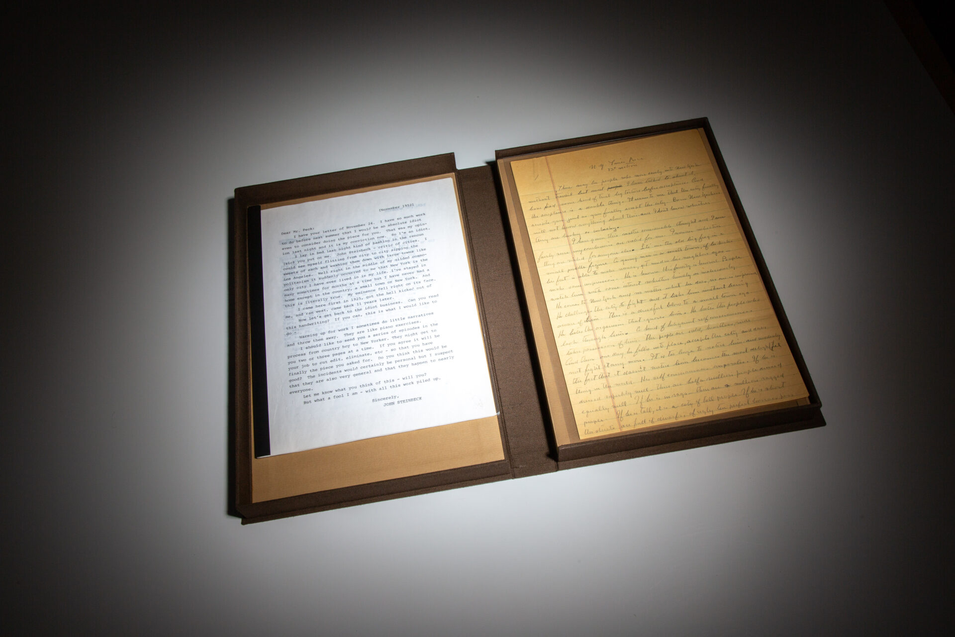 Autograph Manuscript from "Autobiography: Making of a New Yorker" - Image 16