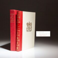 The limited edition of The Prisoner of Zenda by Anthony Hope.