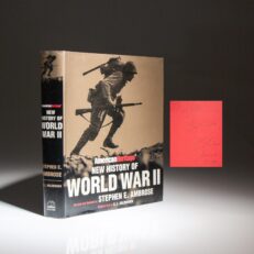 The signed first edition, first printing of The New History of World War II by Stephen E. Ambrose, with original text by C.L. Sulzberger.