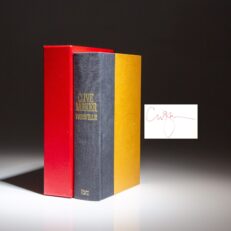 Signed limited edition of Everville by Clive Barker.