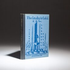 The first edition, first printing of The Lady Is Cold: Poems by E.B.W. by E.B. White.