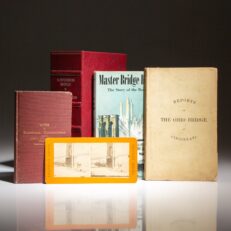 Collection of Publications on the John A. Roebling Suspension Bridge over the Ohio River in Cincinnati, Ohio.