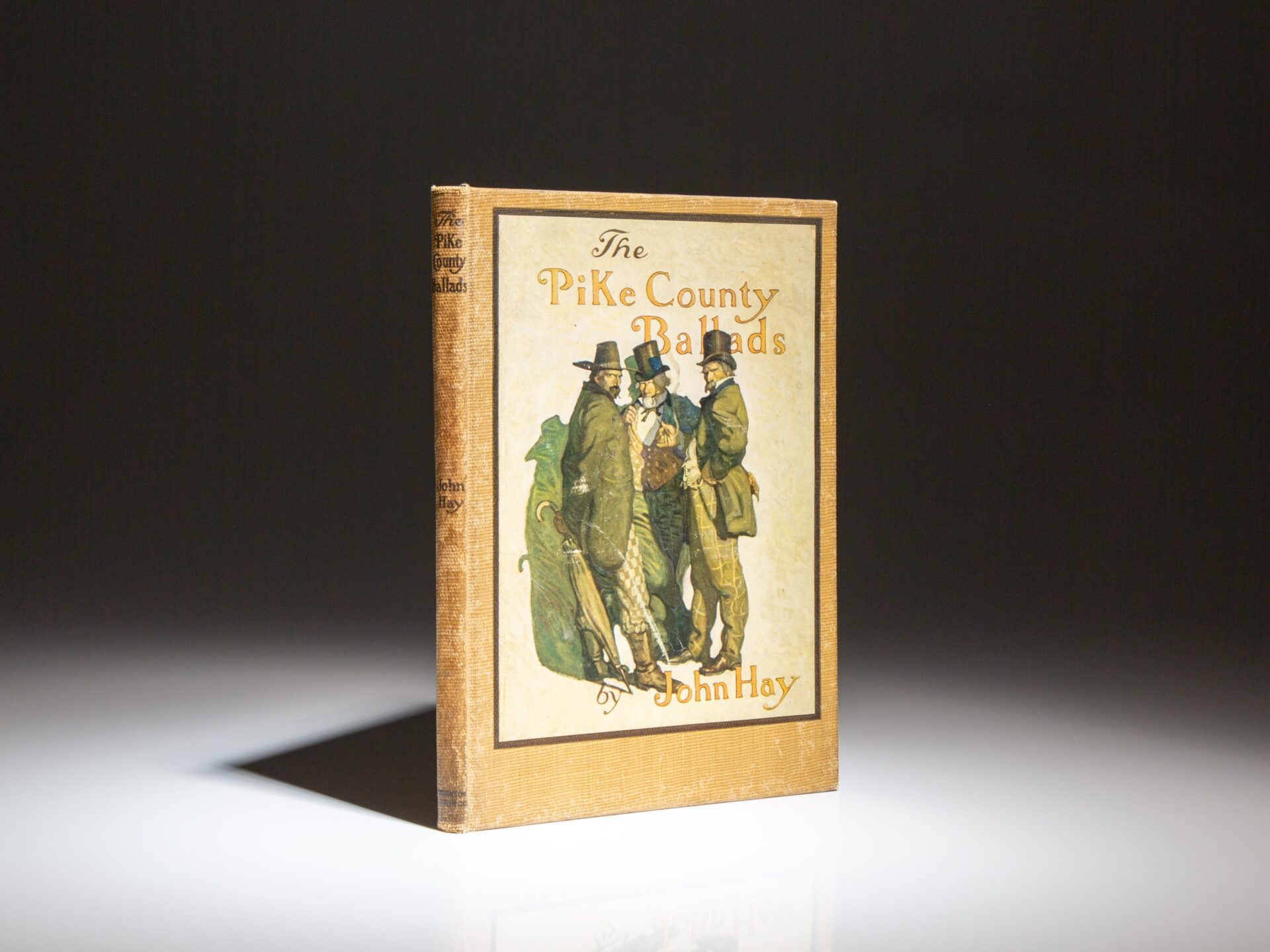 The Pike County Ballads by John Hay, with illustrations by N.C. Wyeth, published in 1912.