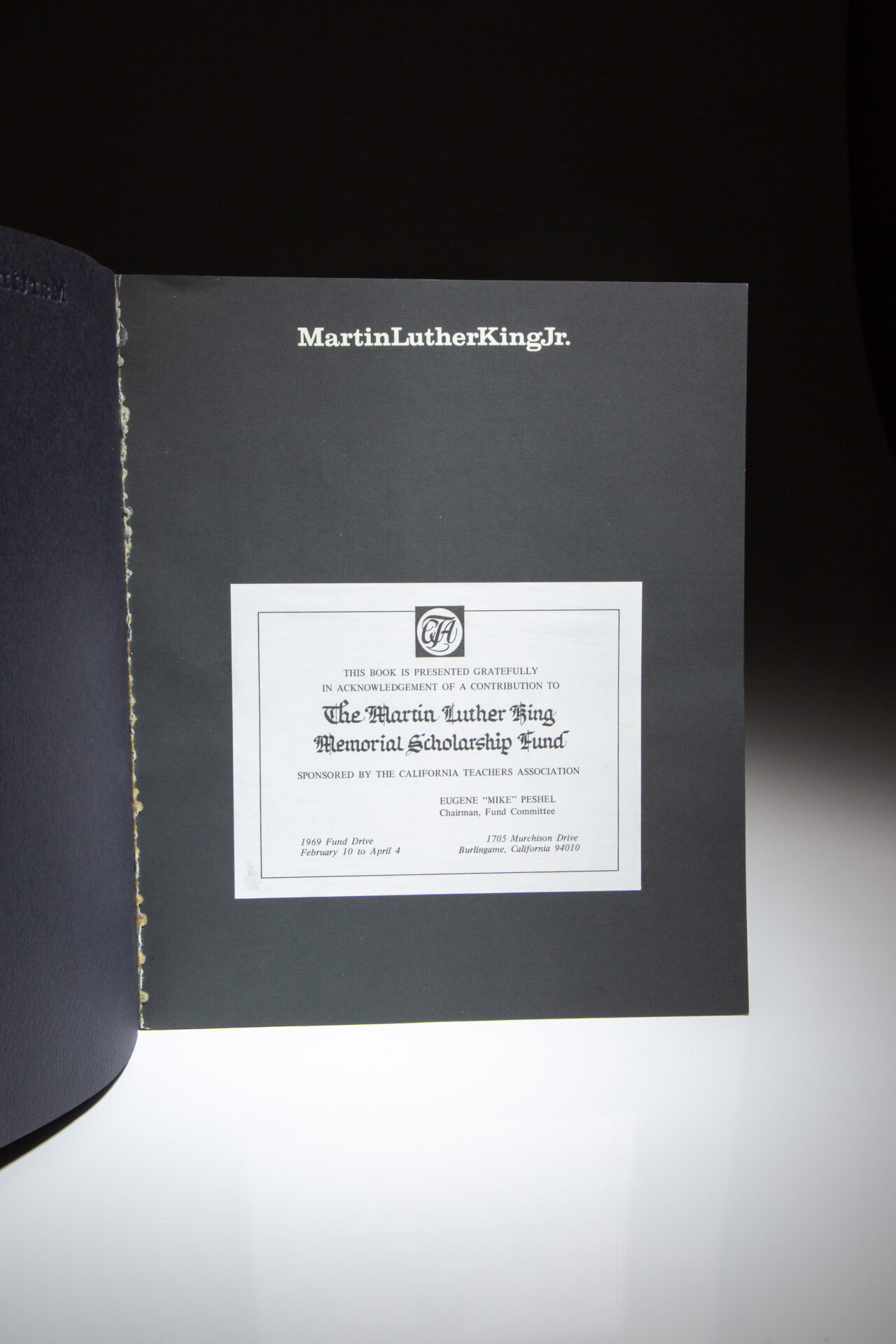The Martin Luther King Memorial Scholarship Fund - Image 2