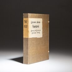 The limited edition of Kwaidan: Stories and Studies of Strange Things by Lafcadio Hearn, with an introduction by Oscar Lewis and illustrations by Yasumasa Fujita.